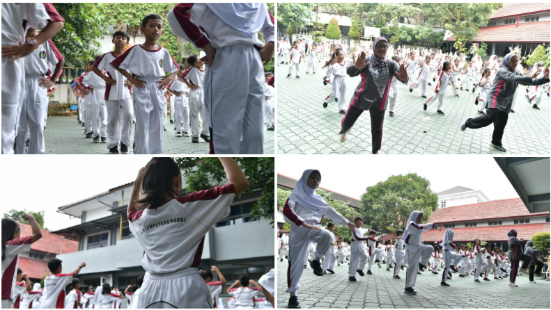 Senam Anak Indonesia Hebat: Bangkitkan Semangat Peserta Didik Kota Yogyakarta untuk Bersekolah